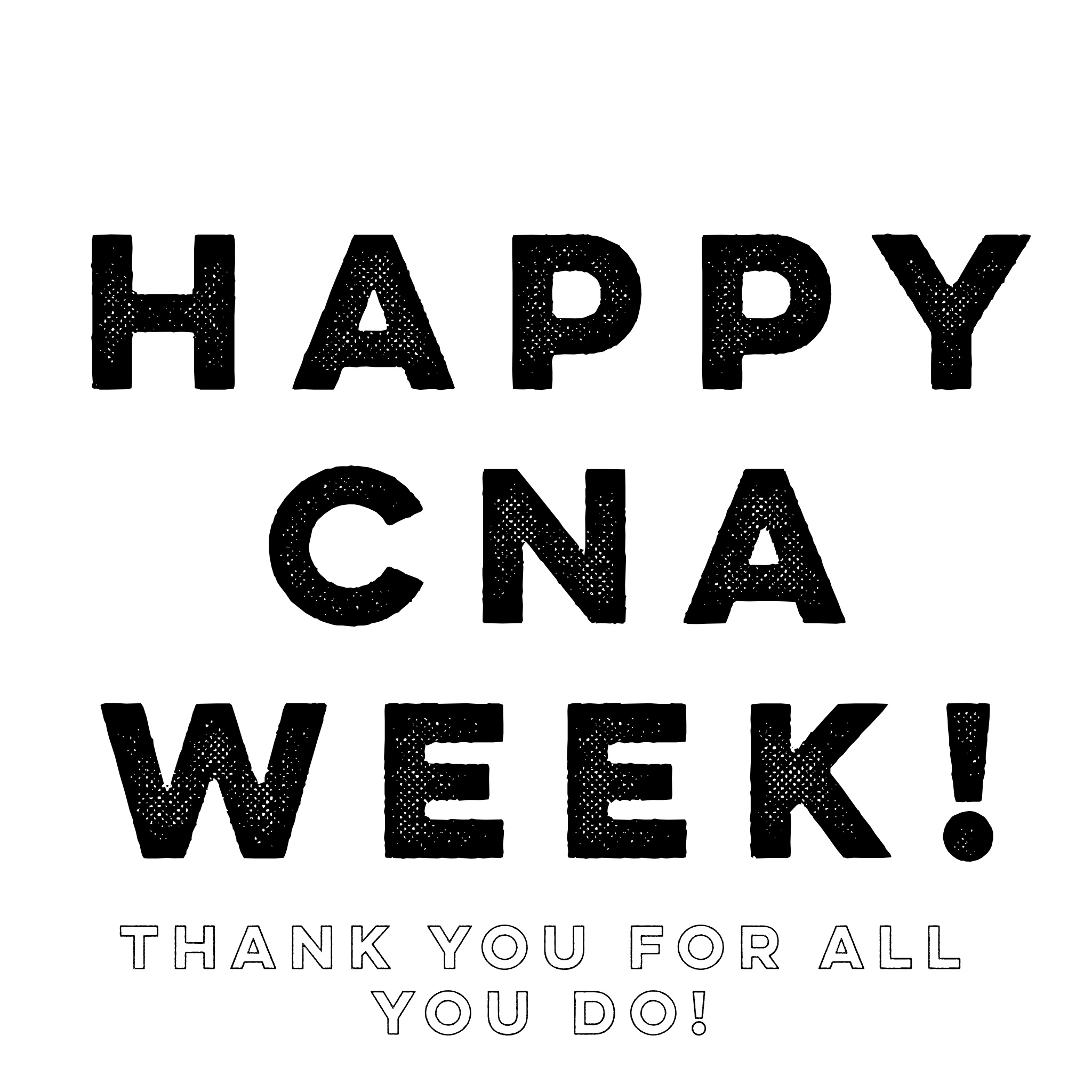 Happy CNA Week! 2020 Peace Love and Nursing